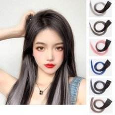 Parrucca WFI1JI8 Pre-incollata da 22 pollici con capelli 100% con capelli lisci e lisci in 1B colore a estremità singola disegnata - Product Image 1