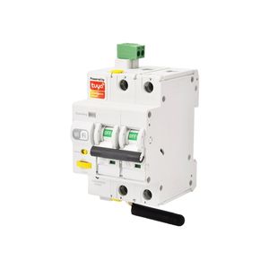 Interruptor de Circuito Inteligente Wi-Fi Gloca 2P 32A 250V, Control por Aplicación Tuya, con Función de Reinicio Automático, Uso Universal - Product Image 1