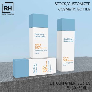Flacon de crème <span class=keywords><strong>solaire</strong></span> émulsion 30 ml 50 ml, écologique, PCR PE, contenant haut de gamme pour les produits de soin de la peau et du corps pour hommes - Product Image 5
