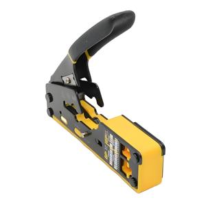 Double usage 8P 6P Double usage Mesh Wire Peeling Cutting Wire <span class=keywords><strong>Pince</strong></span> Cheap Multifunction Through-Hole Fiber Optic Equipment - Product Image 4