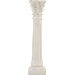 Juego de 2 Accesorios Blancos para Belén, Columnas de 20.5cm de Altura, Decoraciones Navideñas (9006935216752) - Product Image 1
