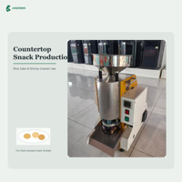 Machine commerciale automatique pour la fabrication de riz soufflé, machine à faire des gâteaux de riz, machine à fabriquer des snacks de riz soufflé pour les entreprises alimentaires