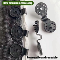 Pare-soleil Net Clip PE Outils De Jardin Serre Ombre Tissu Fix Clips Sunblock En Plastique Oeillet Clôture Filet Crochets