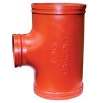 Arroseur d'incendie 1/2 "-6'' Tuyau rainuré 90 FM 7110UL ULC5 Coude 90 Dig. Raccords de raccord de tuyau de protection contre l'incendie