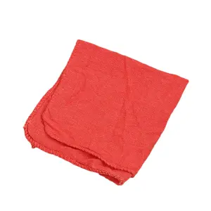 Eco-Friendly Reusable Cotton Dish Towels No Odor Waffle Weave Kitchen Cloths Absorbent Red Cleaning Cloths