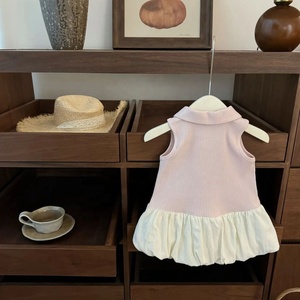 ชุดเดรสแขนกุดเจ้าหญิงสีชมพูหวานสำหรับเด็กวัยหัดเดินสำหรับเด็กผู้หญิงสวมใส่ทุกวันในฤดูร้อน - Product Image 2