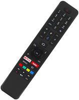 CT-8556 RC43160 4K UHD télécommande vocale WiFi intelligente matière plastique ajustement universel pour Vestel pour Toshiba Hitachi pour JVC TV