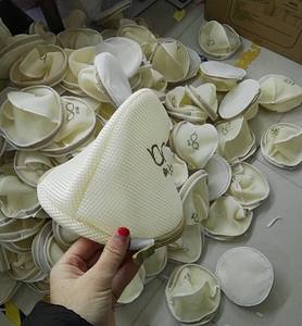 Borsa bianca per il lavaggio del reggiseno, borsa per la biancheria in rete resistente riutilizzabile con chiusura a cerniera per reggiseno, Lingerie, calzini - Product Image 6