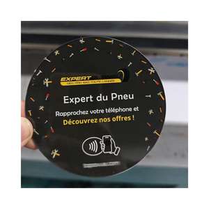 Autocollants NFC <span class=keywords><strong>Google</strong></span> Review, en acrylique avec code QR, personnalisables, idéaux pour attirer le trafic vers les boutiques en ligne transfrontalières. - Product Image 2