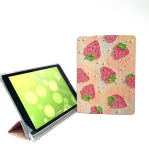 Étui Folio à motif haute définition pour <span class=keywords><strong>iPad</strong></span> <span class=keywords><strong>Air</strong></span> 13, coque arrière transparente résistante aux rayures, protection quotidienne portable - Product Image 2