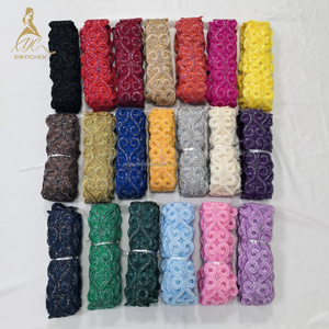 6.5cm hạt thêu ren cắt tỉa <span class=keywords><strong>sequin</strong></span> ren TRIM DIY Phụ kiện cho quần áo Ăn mặc - Product Image 5