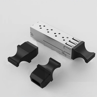 Prise anti-poussière de port optique SFP, bouchon anti-poussière en caoutchouc de silicone de module optique, prise d'émetteur-récepteur optique pour commutateur, routeur, serveur