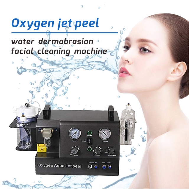 HS202 Hydrogen Oxygen Small Bubble H2O2 Hydra Beauty Machine Skin Cleansing Dermabrasion Device