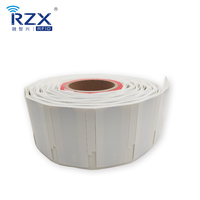 Étiquette RFID UHF flexible anti-métal Impinj Monza R6-P 860-960 MHz ISO18000-6C imprimable et étanche pour le suivi des actifs