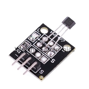 Circuitos integrados de alta calidad A3144E 3144E 44E Módulo de sensor magnético de pasillo unipolar Placa de interruptor de inducción de la KY-003 - Product Image 5