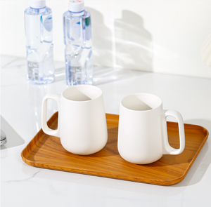 แก้วเซรามิคทรง D-Handle ดีไซน์พิเศษ พรีเมียม สำหรับโรงแรม ร้านอาหาร รับทำโลโก้ ลวดลายตามสั่ง แก้วกาแฟพอร์ซเลน ขายส่ง - Product Image 2