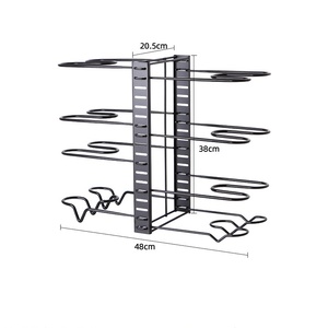 <span class=keywords><strong>Organizzatore</strong></span> <span class=keywords><strong>per</strong></span> Pentole da Cucina a 8 Livelli, Porta Pentole e <span class=keywords><strong>Padelle</strong></span> Regolabile - Product Image 6