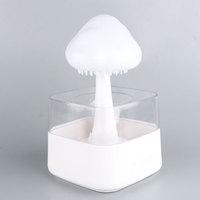 Machine à bruit blanc, veilleuse LED, humidificateur à brume fraîche avec effet de pluie, nuage, arbre, goutte d'eau, champignon pour dormir