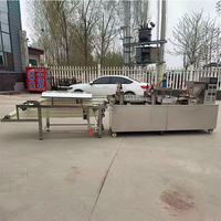 Presses à crêpes automatiques personnalisées en usine, presses à pain plat, machines à crêpes pour canard rôti, équipement de fabrication de crêpes braisées
