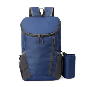 आउटडोर पोर्टेबल निविड़ अंधकार तह Daypack कस्टम Foldable पूर्व खेल बैग दामेन रूकसाक पुरुषों और महिलाओं के खेल बैग