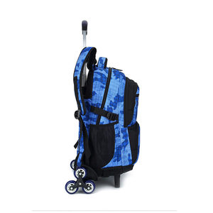 Mochila <span class=keywords><strong>Escolar</strong></span> con Ruedas de Poliéster para Primaria, <span class=keywords><strong>Maleta</strong></span> con Ruedas para Estudiantes, Mochila <span class=keywords><strong>Escolar</strong></span> con Dos Ruedas para Niño - Product Image 4