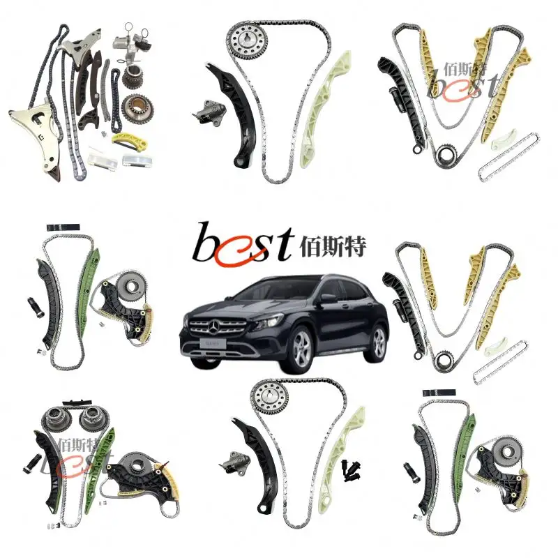 Pièces de rechange de moteur automobile industriel 9 pièces ensemble Kit de chaîne de distribution de haute qualité pour Hyundai Sonata 8 X35 G4KC 2.0L