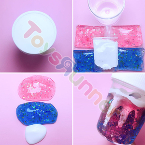 New 2019 Kid <b>Toy</b> Japan Korea DIY Ramen Puree with Colorful Sequined Water <b>Slime</b> - Product Image 6