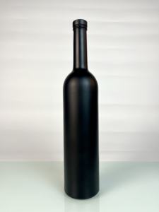 Botellas de licor de vidrio negro de cuello alto para botella de Vodka/brandy/<span class=keywords><strong>Whisky</strong></span>/tequila/Ginebra - Product Image 5