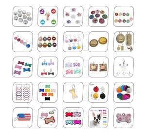 Manufacturer Wholesale Custom logo Name <b>Dog</b> Id <b>Tag</b> Round - Product Image 5