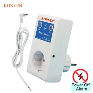 16A nhà thông minh Ổ cắm thông minh điều khiển từ xa cảm biến nhiệt độ <span class=keywords><strong>SMS</strong></span> cuộc gọi điện cảnh báo chuyển tiếp chuyển đổi điện cắm GSM kiểm soát cổng - Product Image 1