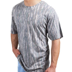 Faded Washed Treatment Resistant Ultra-soft Breathable Comfort Stretch Material <strong>Camouflage</strong> Vintage Short Sleeve Hunting <strong>Shirts</strong> - Product Image 2