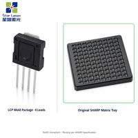 Diodes laser 520 nm de haute qualité, 50 mW, vertes, emballage plastique SHARP, stock original, pour la détection de profondeur 3D