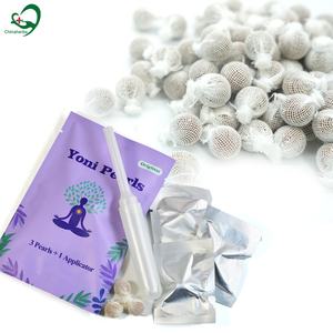 Chinaherbs Vaginal Clean Point Marque privée Perles de désintoxication Yoni originales en vrac 3 en 1 Perle utérine Fournisseurs en gros Soins féminins - Product Image 1