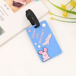 ออกแบบป้ายติดกระเป๋าเดินทางแบบกำหนดเอง ทำจากยางพีวีซีเนื้อนุ่ม เพื่อป้องกันการสูญหายของบัตรขึ้นเครื่องและป้ายติดกระเป๋า - Product Image 4