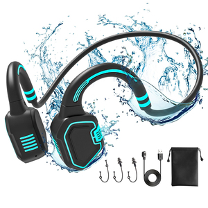 High Quality BT5.0 Waterproof TWS Earbuds 16G/32G Open Ear Bone Conduction Headphones Sport Accessories <b>Wireless</b> Comfortable - Product Image 1