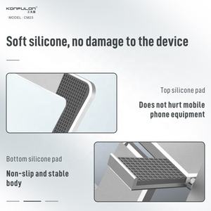 Konfulon produits populaires 2024 tendance universel réglable pliant support de téléphone portable support de téléphone en métal pour téléphone intelligent - Product Image 6