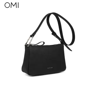 Women's Genuine Leather Bags Corporate Gifts Custom Lady Shoulder Crossbody Tote Bag Handbag Ladies Leather Shoulder Bag