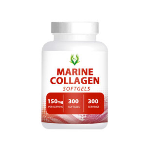 Độ tinh khiết cao Collagen biển Softgels hỗ trợ hàng ngày cho sức sống Tóc da độ đàn hồi hỗ trợ đại dương có nguồn gốc collagen cung cấp - Product Image 1