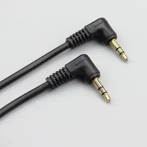 JACK 3.5 Mét 6.5 Mét Stereo AUX Audio Cable Right Angle 1M 2M 3.5 Mét Aux Dây Headphone Audio Jack Cáp Phụ