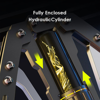 ZHOYA SPORT ajustable hidráulico Twister brazo ejercitador pecho expansor hombro músculo deportes y dispositivo de entretenimiento