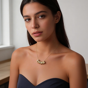 Pendentifs en lettres en acier inoxydable style bulle, breloques pour bracelets et colliers DIY, pendentifs alphabet dorés, accessoires pour la fabrication de bijoux - Product Image 3