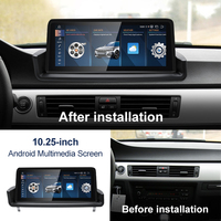 STWEI 2025 Nuevo ID6 ID7 ID8 Android 13 Qualcomm680 Snapdragon6225 8GB 256GB 10.25 pulgadas para BMW Serie 3 E90 E91 E92 E93 Reproductor Multimedia para Auto con CarPlay