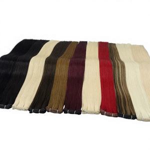 FH Invisible Hole Butterfly Weft Human <b>Hair</b> <b>Extension</b> <b>Remy</b> Genius Xo Hole Weft Double Drawn Butterfly Weft - Product Image 2