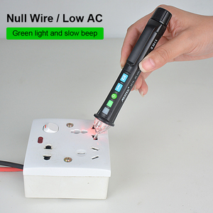 Mestek caneta de segurança, tipo caneta de teste de voltagem ac sem contato com alta precisão ac10 testador detector de tensão - Product Image 4