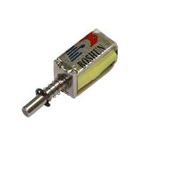 Hocheffizienter Zug-Druck-Open-Frame-Solenoid-Elektromagnet DC Linearbewegungsaktuator für automatische Verriegelungsanlagen