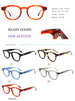 Lunettes en acétate laminé vente en gros de montures de lunettes en fibre très vendues lunettes Vogue charnière métallique en acétate en forme d'oeil de chat