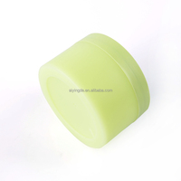 7oz vide en gros grand pot de crème de gommage transparent en plastique PP, emballage de conteneur de pot de beurre corporel avec marque privée