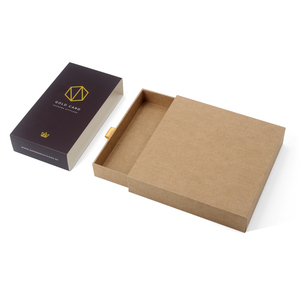 Cajas de cartón kraft con logotipo personalizado, fundas para tarjetas de regalo y bandejas - Product Image 5