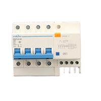 Disjoncteur miniature blanc DZ47LE-63-3p, capacité de coupure 6KA, certifié CE, protection basse tension IP65, montage sur rail DIN