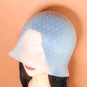 Gorro de silicona para mechas, tamaño universal, para teñir y rizar el cabello, para uso en salón. - Product Image 2